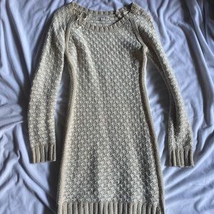 Pink Rose cream sweater